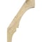 Ekena Millwork 6"W x 16"D x 24"H Balboa Rough Sawn Knee Brace, Douglas Fir BRC06X16X24BOA00RDF - alternate 4